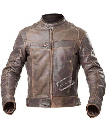 manteau de moto en cuir
