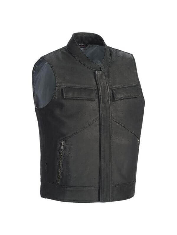 gilet cuir homme occasion